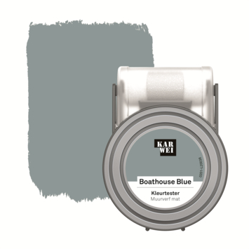 KARWEI Kleurtester muurverf mat 55ml boathouse blue