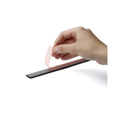 Durable Durafix - 5 Barres d'affichage adhésives 297 mm - noir - pour documents A3 portrait ou A4 paysage