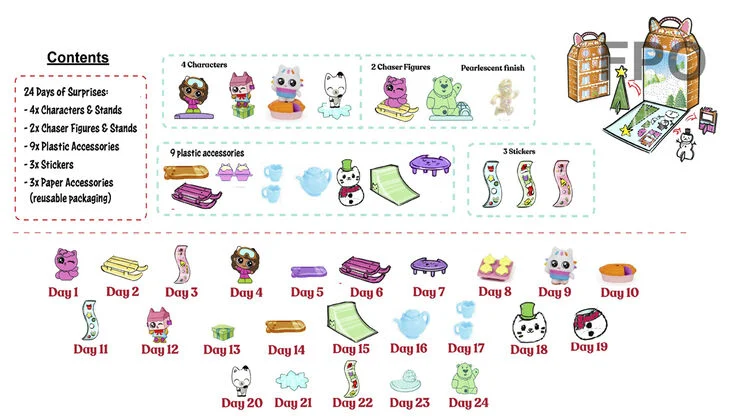Gabbys Dollhouse Gabbys Dollhouse kalender