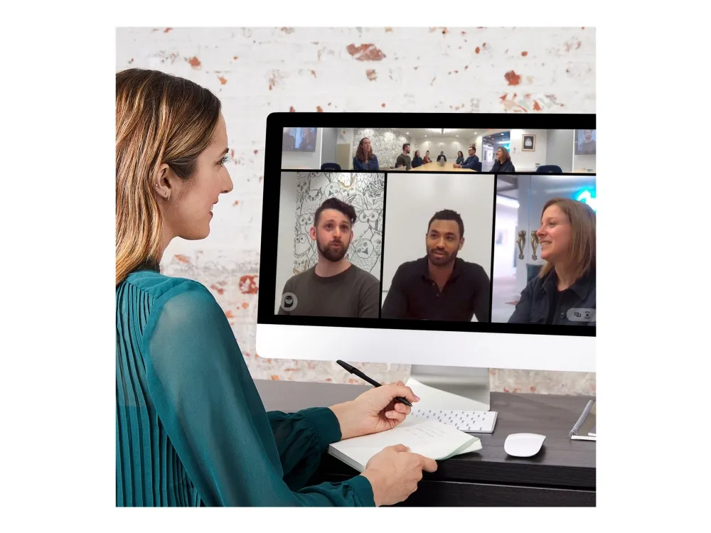 Owl Labs Meeting Owl 3 - Konferencekamera - farve - 1920 x 1080 - 1080p - audio - trådløs - WiFi - USB-C