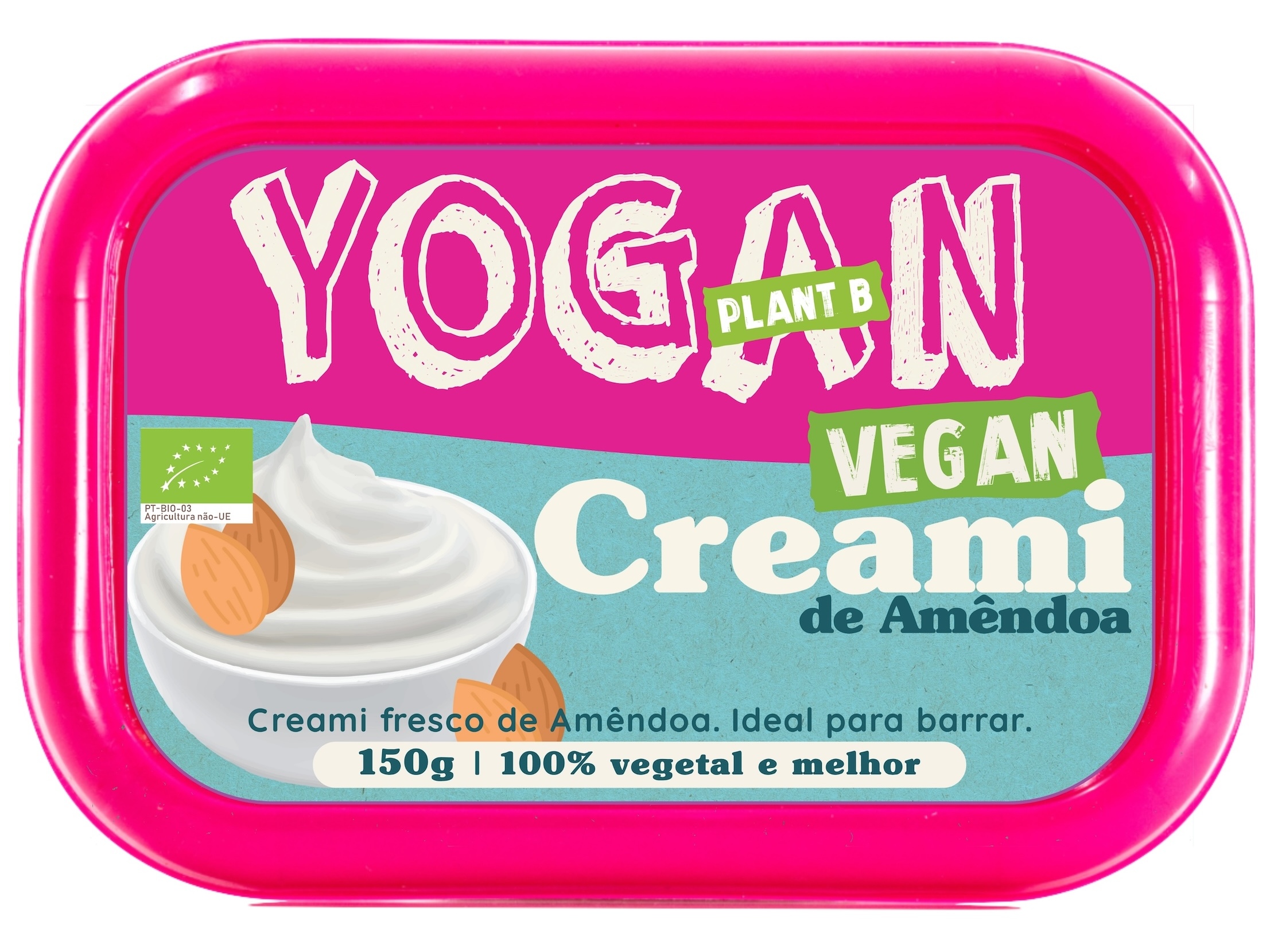 CREME DE AMENDOA YOGAN VEGAN BIO 150G