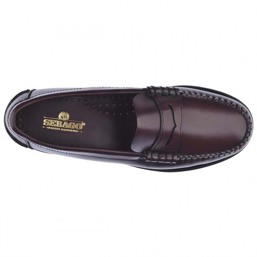 CLASSIC DAN Garnet MOCASSIN-Mocassin pour femme en cuir brossé