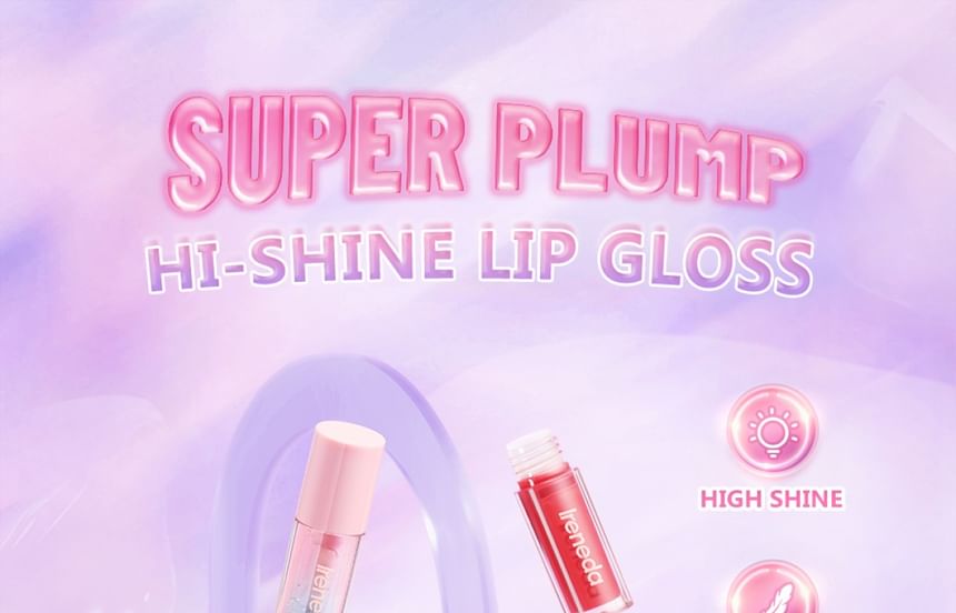 IRENEDA - Hi-Shine Lipgloss - 6 kleuren