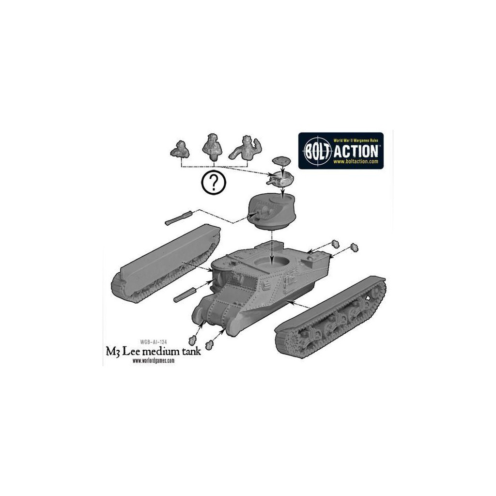 Bolt Action - M3 Lee Medium Tank