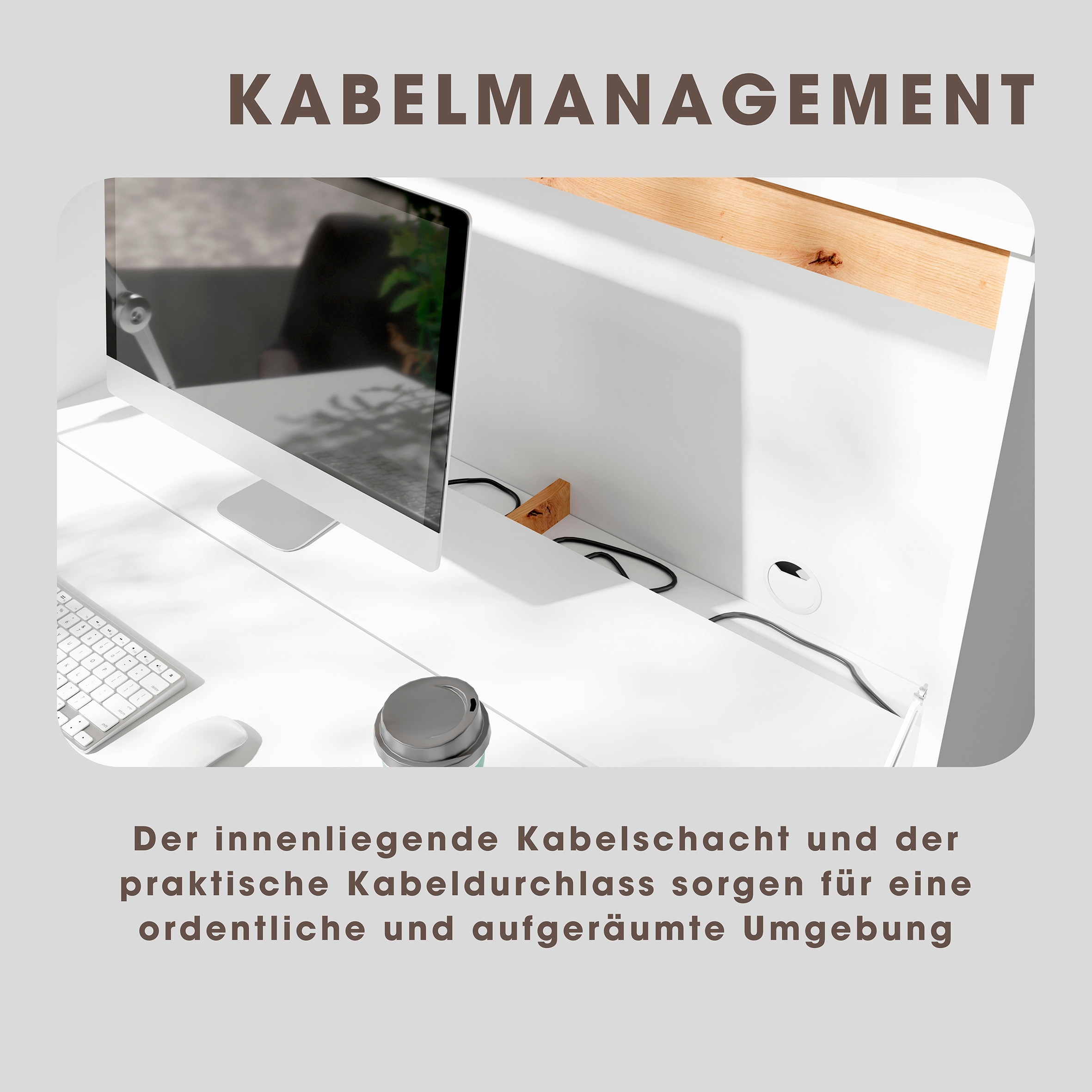 byLIVING Sekretär »Valentin« 1 Stk. tlg. platzsparende Arbeitslösung mit viel Stauraum, Breite 120 cm