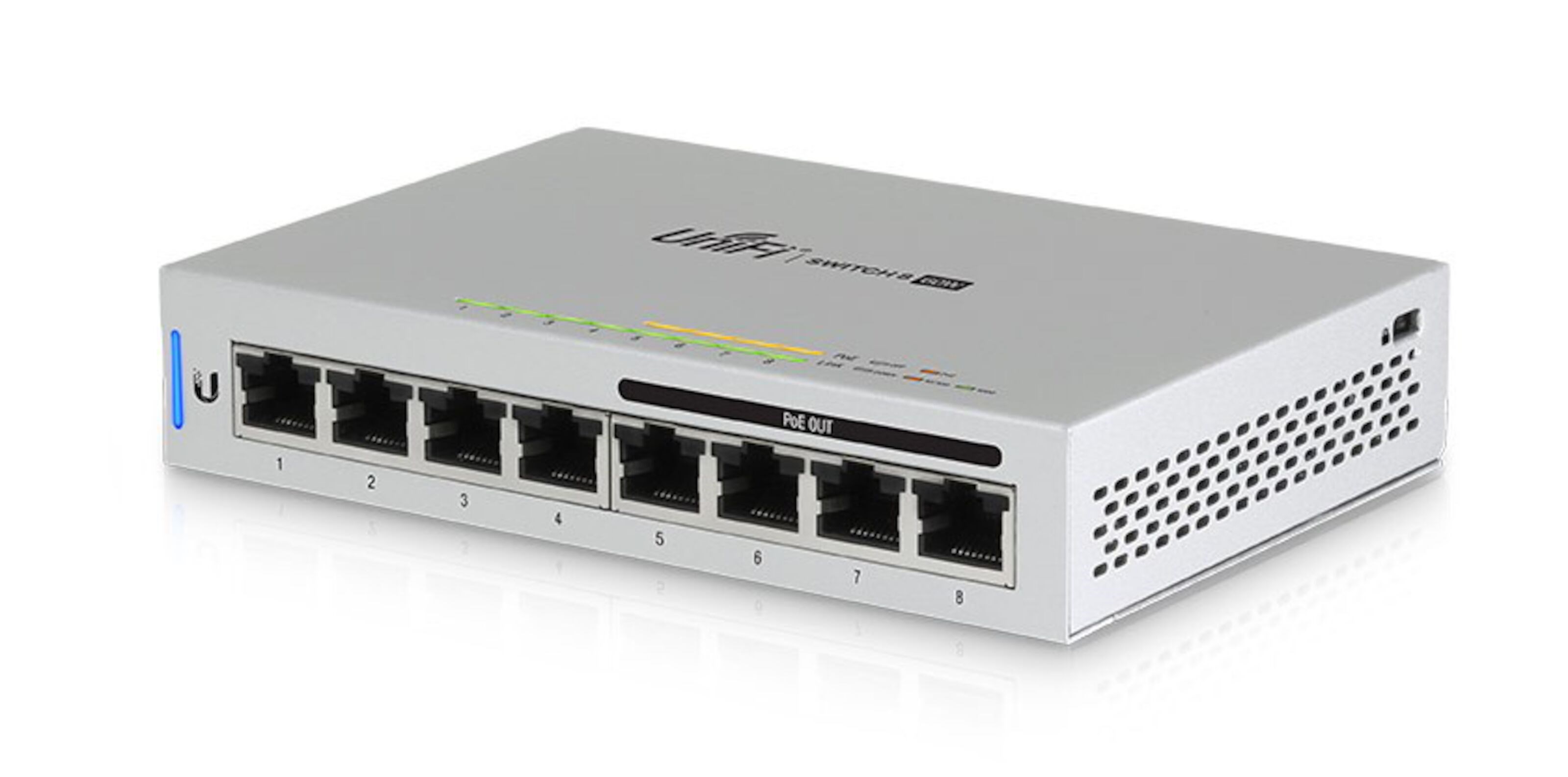 Ubiquiti Unifi US-8-60W POE-gigabitswitch 8 porter