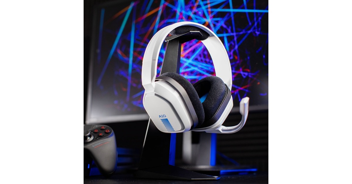 ASTRO GamingA10 headset over-ear gaming headset  (Wit/blauw, PlayStation 4, Xbox One, pc)