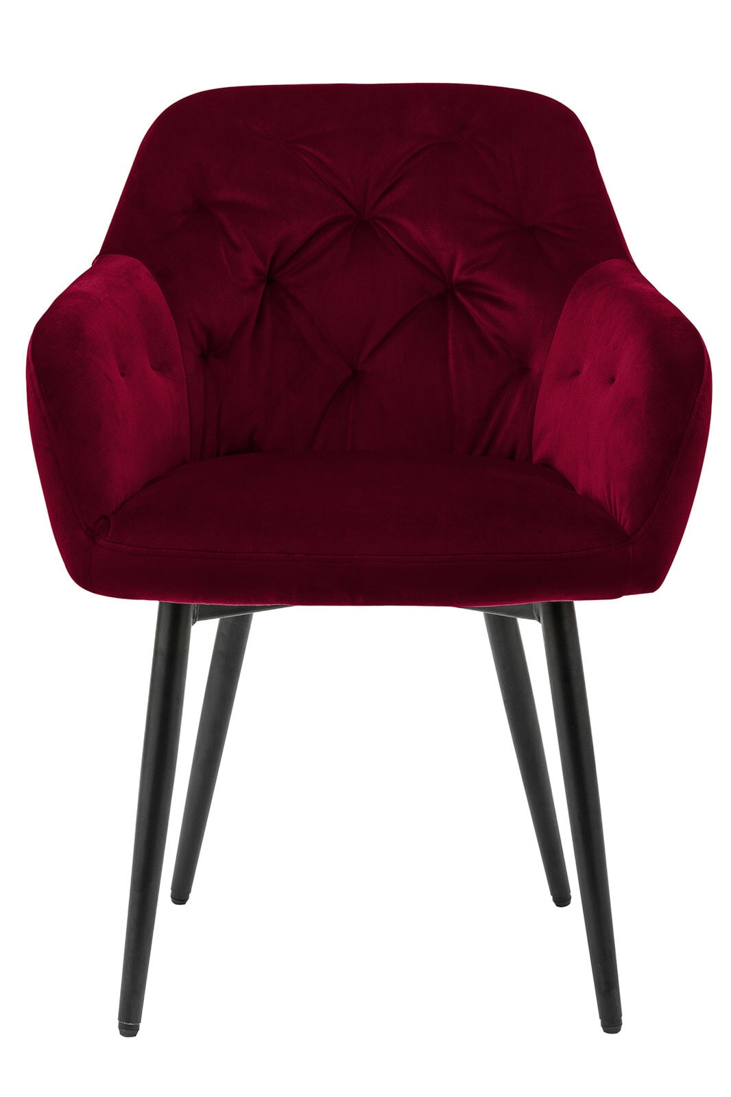 CASAVANTI Armlehnstuhl Samt rot