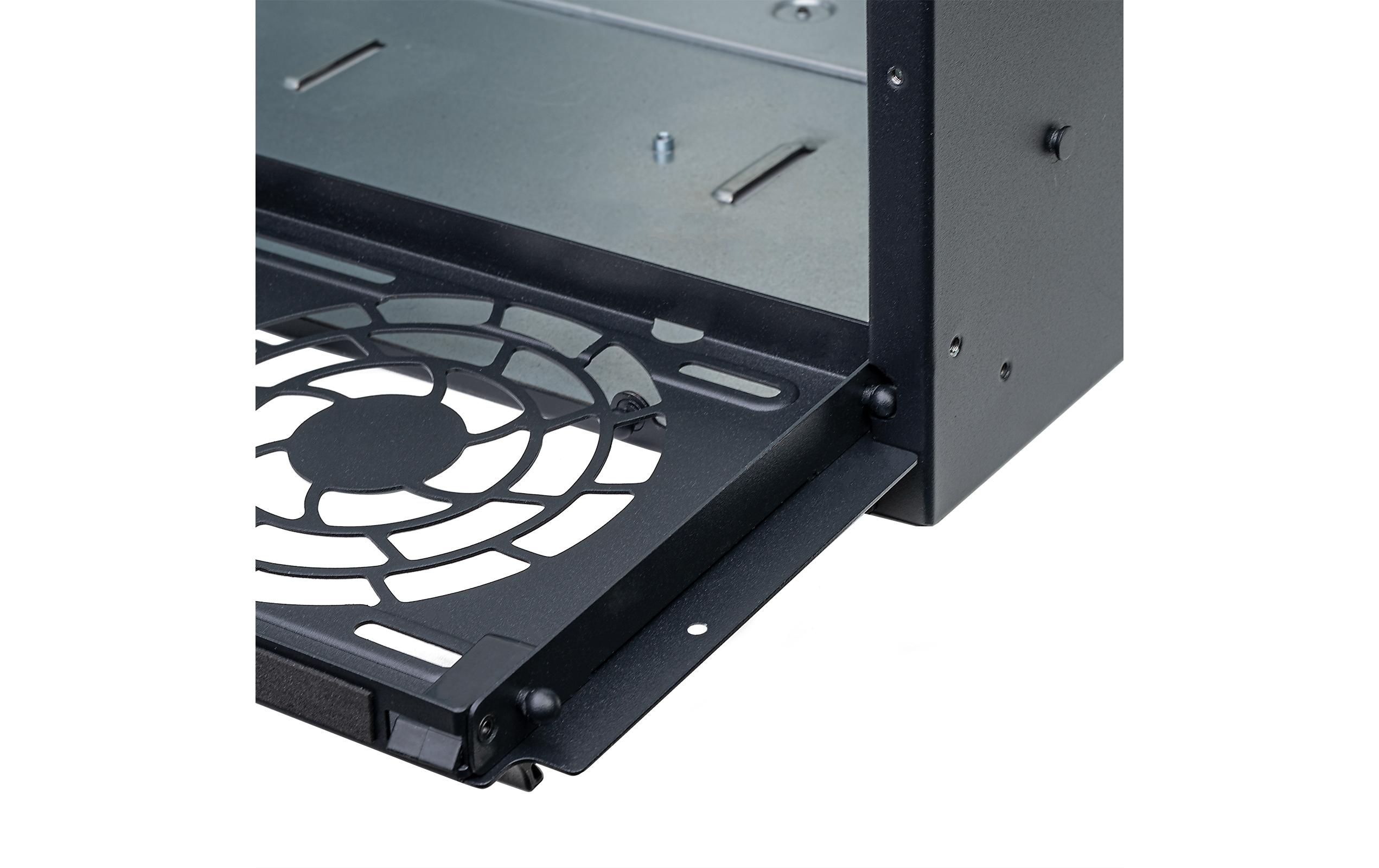 Gehäuse RM52<br>5HE-Rackmount-Servergehäuse mit zwei 360-mm-Lüftern und Flüssigkühlkompatibilität
