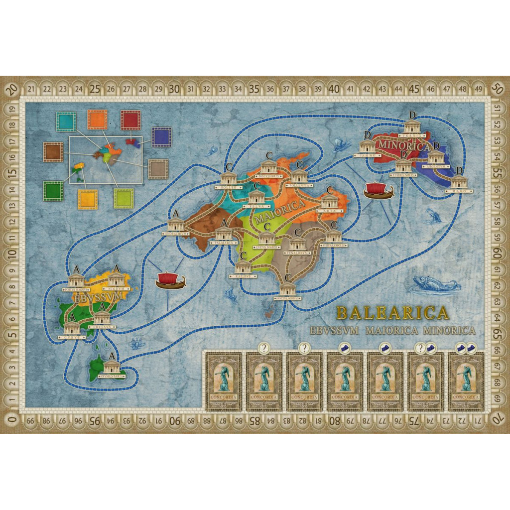Concordia Venus : Balearica & Italia
