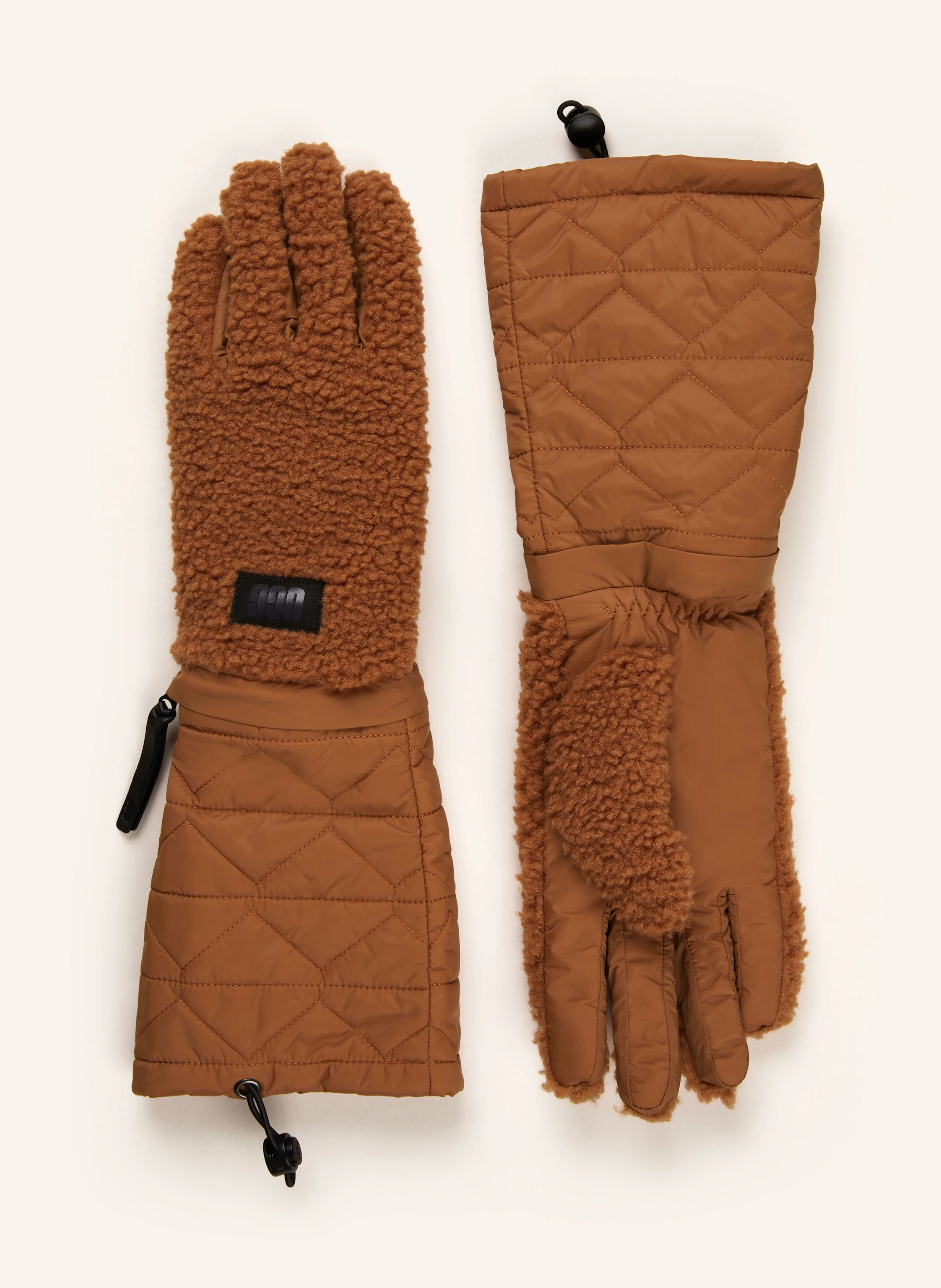 UGG Handschuhe im Materialmix
