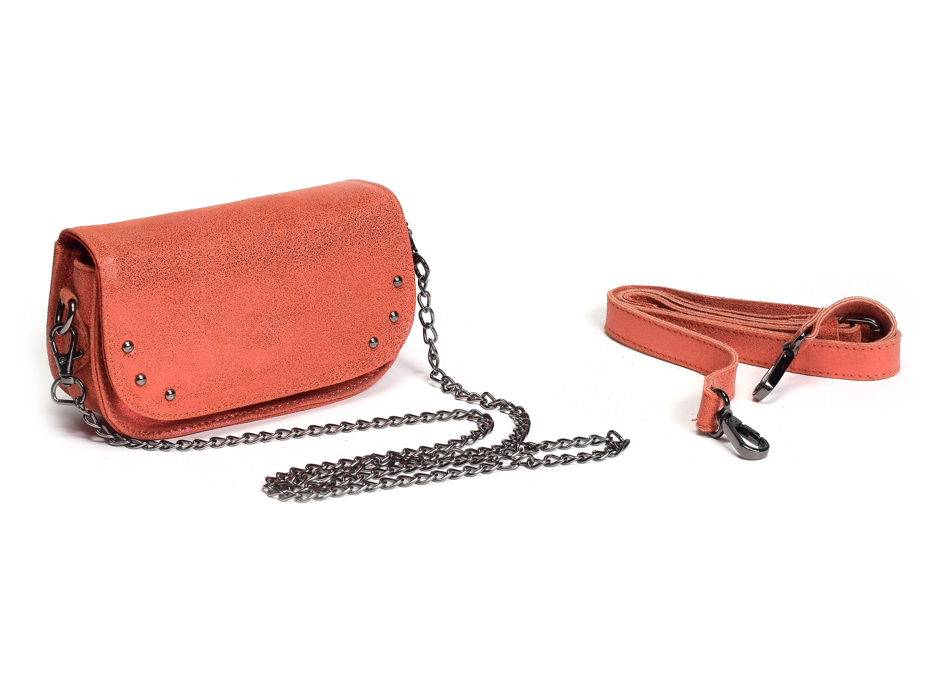 Pochette bandouliere alice he899 corail