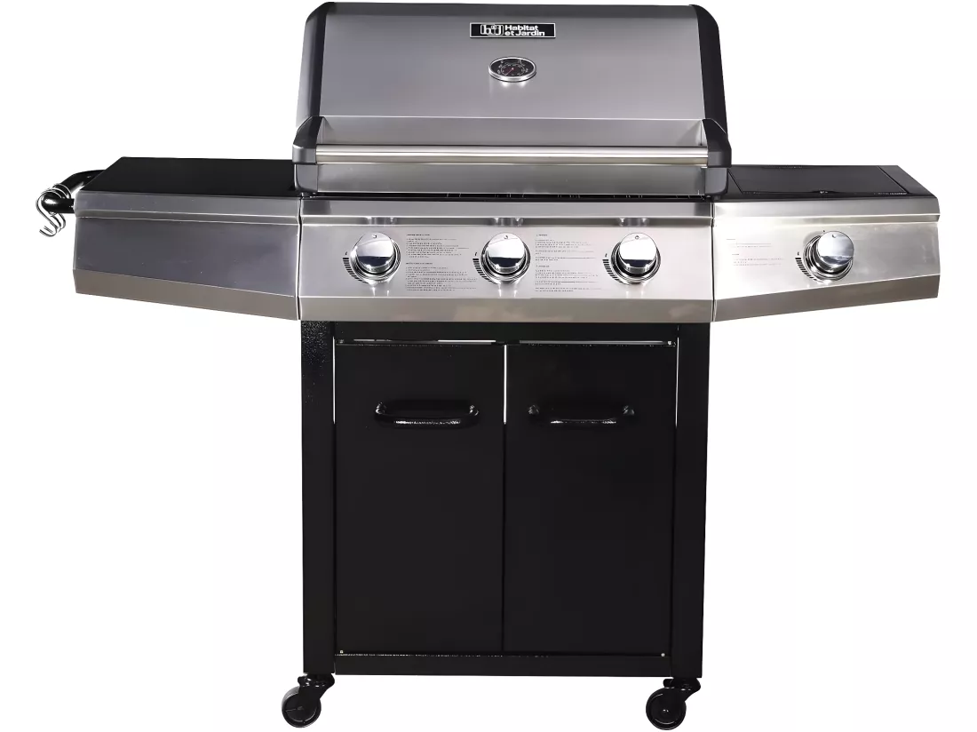 Barbecue Gaz avec LED 