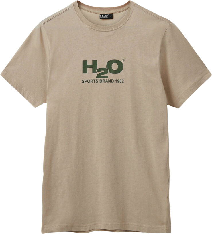 H2O Logo T-shirt Brun