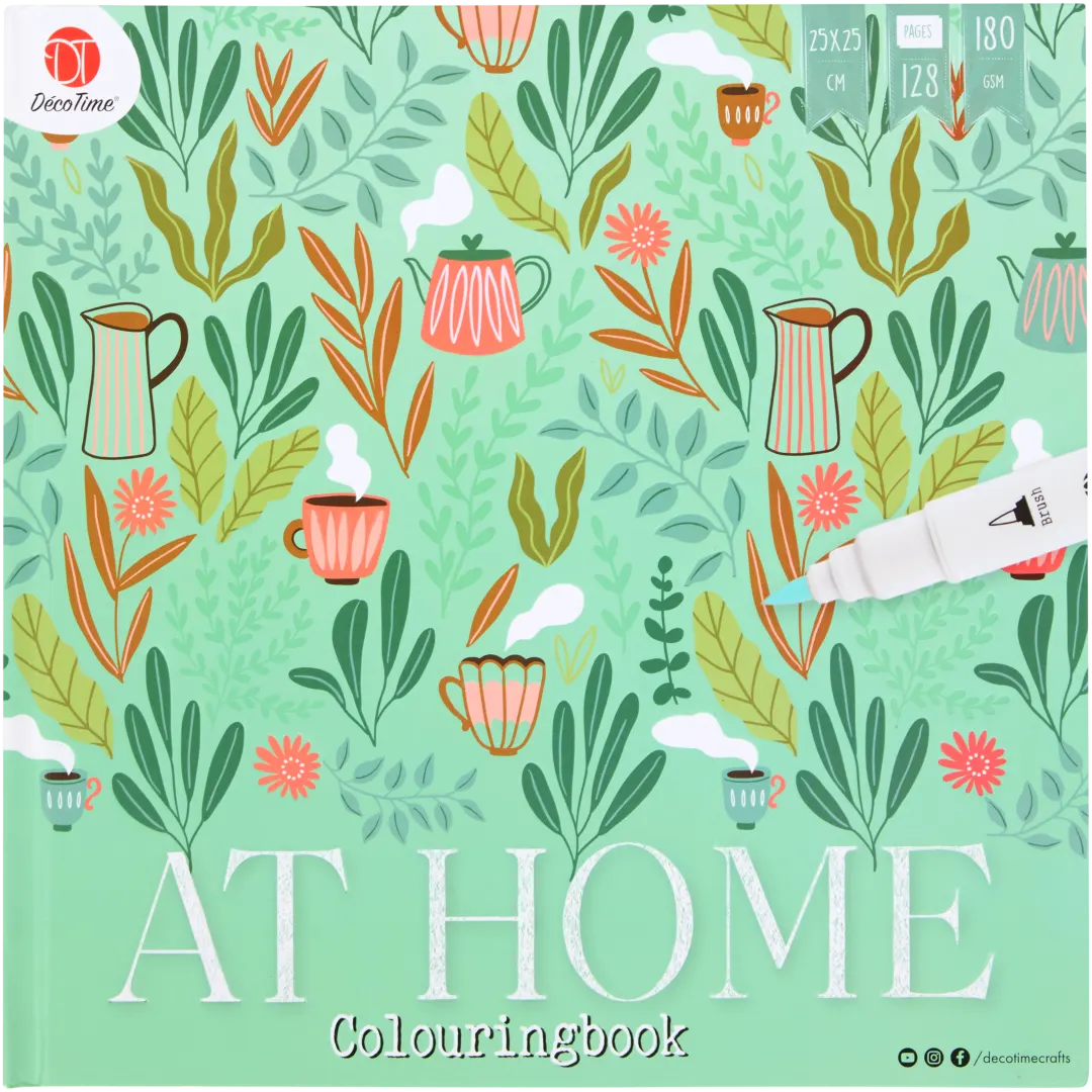 DécoTime kleurboek 128 vel | diverse varianten