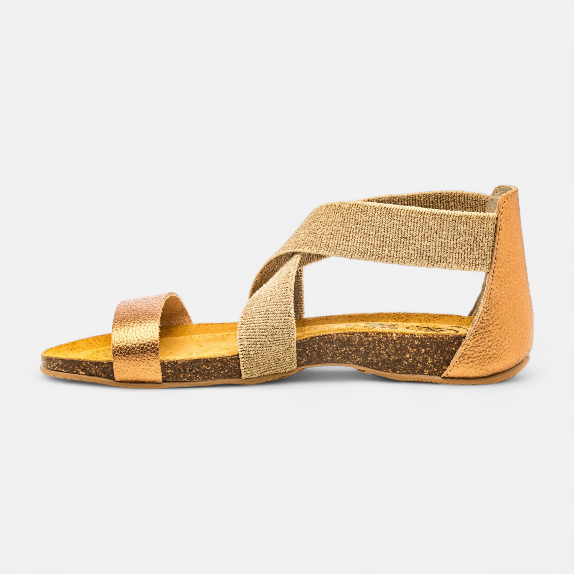 Sandales Femme bronze