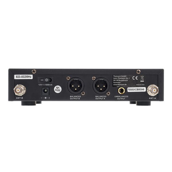 the t.bone freeU Twin PT 823 Em-O Bundle