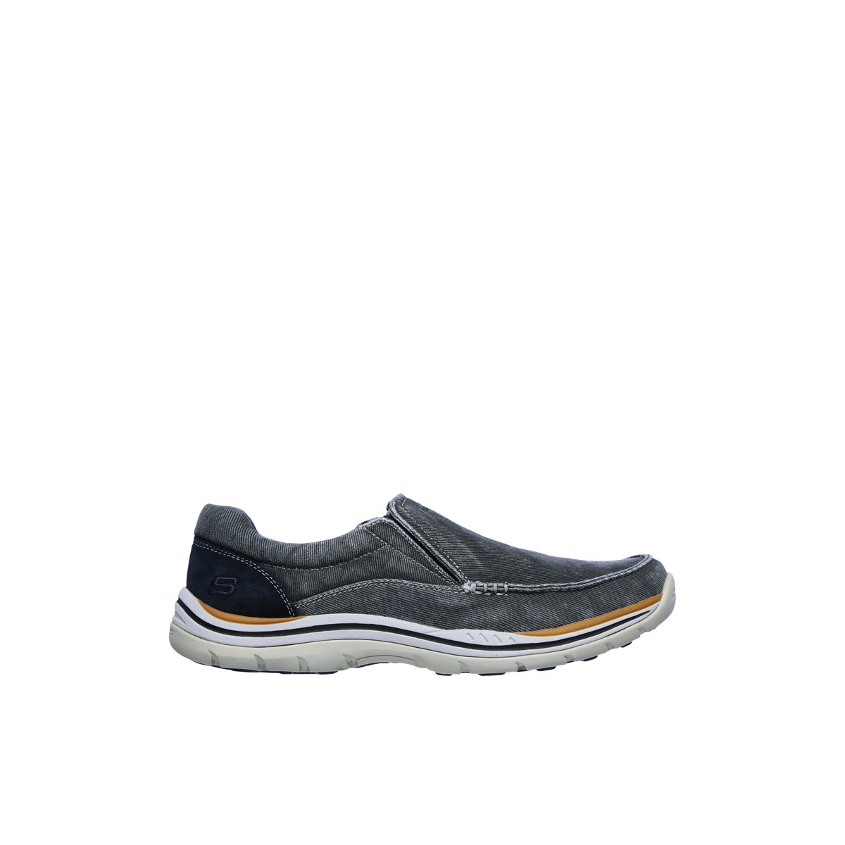 2X les points-Expctd_avllo-Mocassins décontractés à enfiler - Talon plat - Bleu