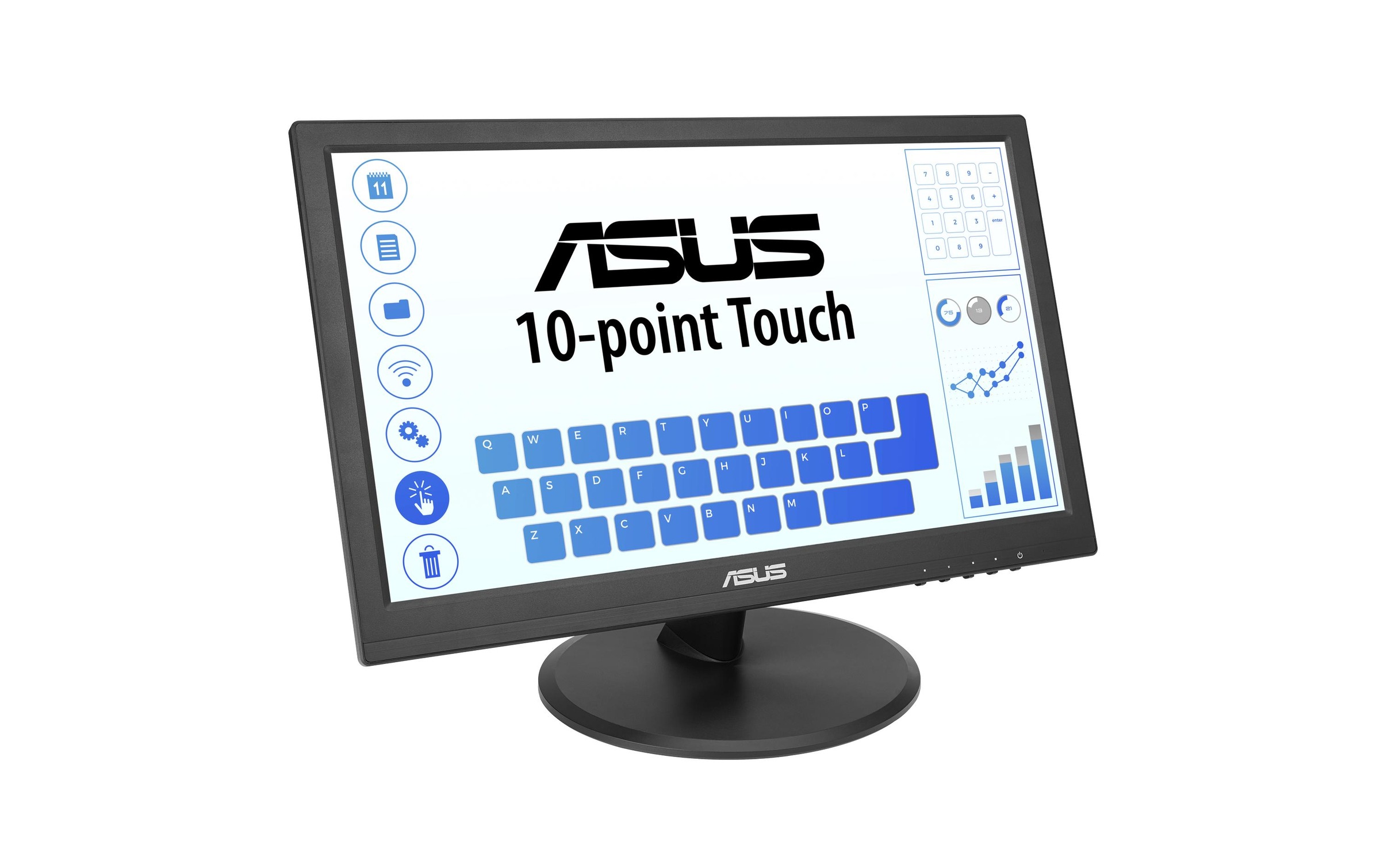 Asus LED-Monitor »Touch VT169HE« 39,468 cm/15,6 ″  1920 x 1080 px Full HD 60 Hz