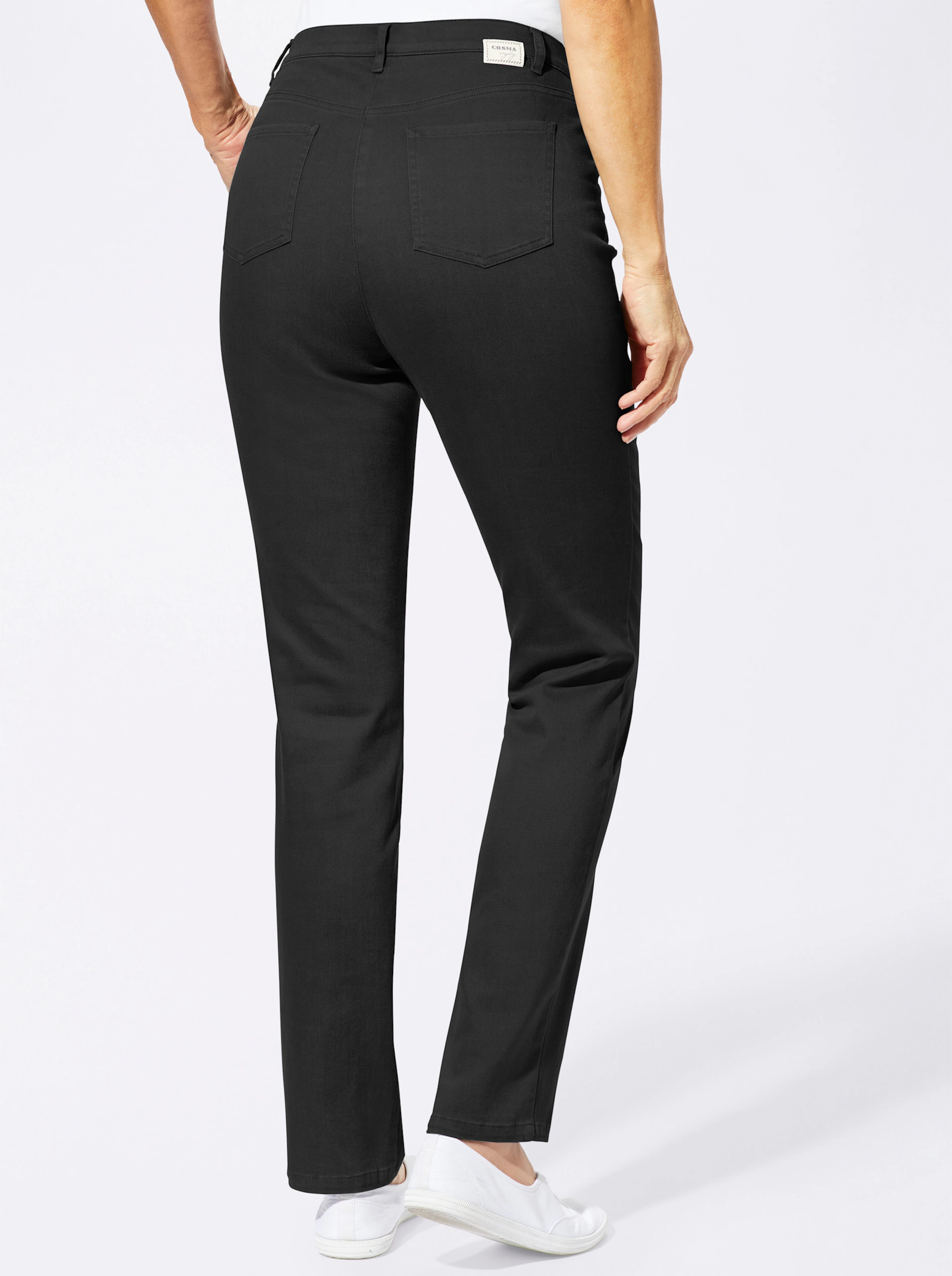 Cosma 5-Pocket-Hose in schwarz