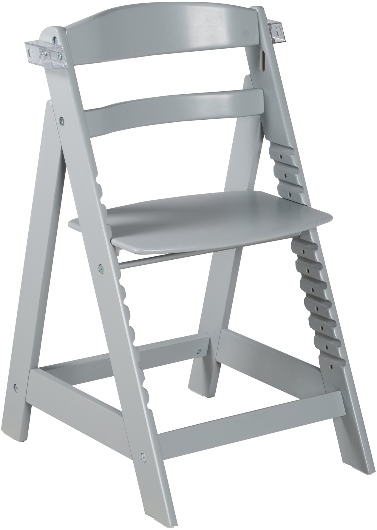 roba® Hochstuhl »Treppenhochstuhl Sit Up Click & Fun, taupe« () aus Holz