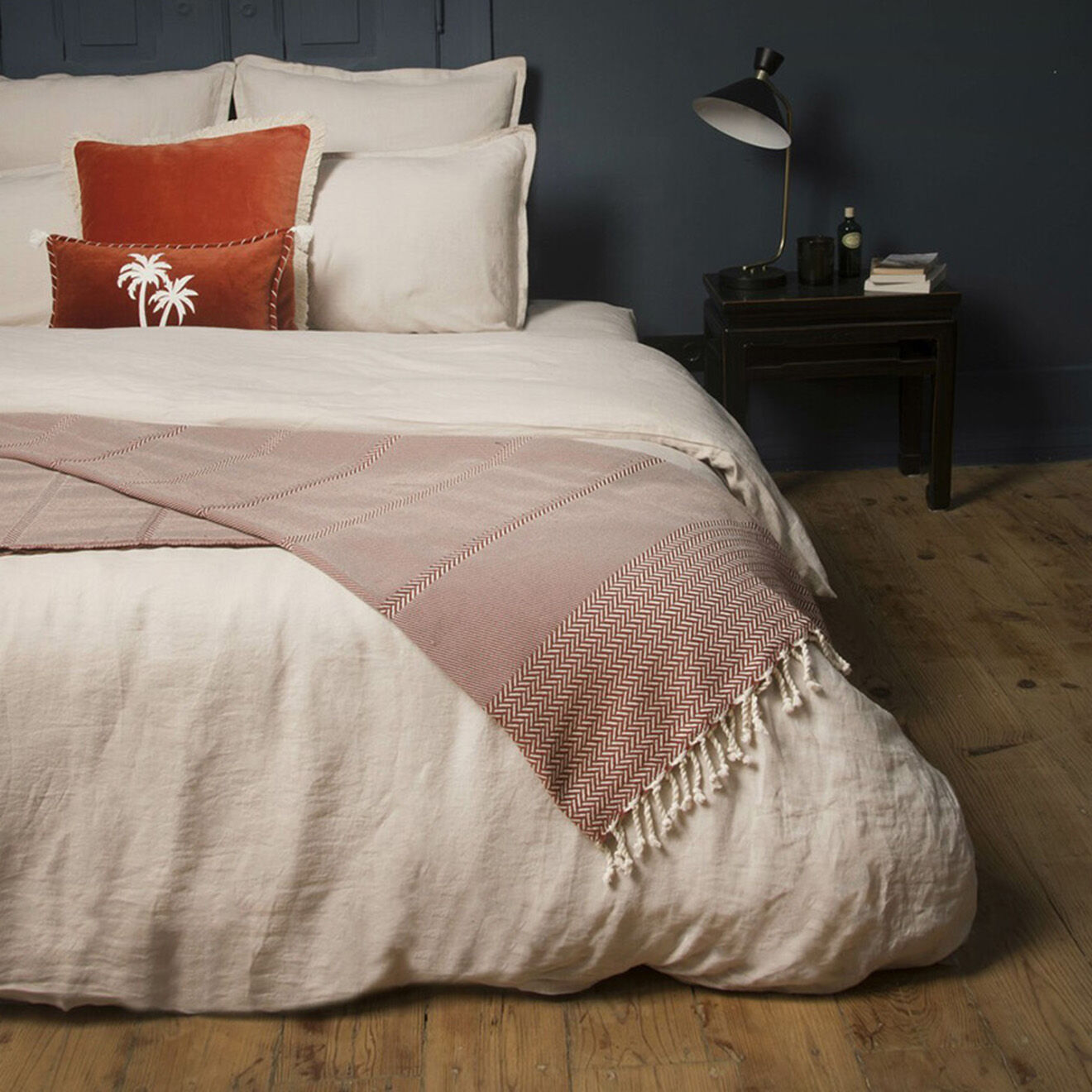Febronie Plaid Oslo rouge