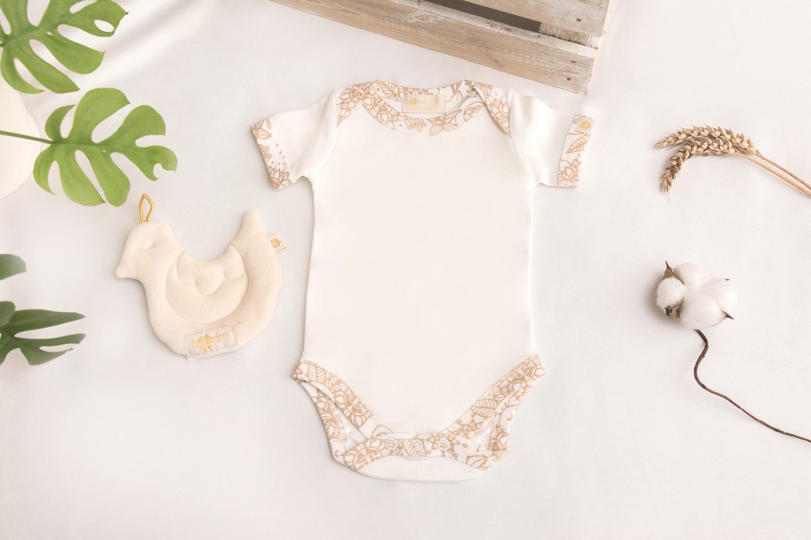 Buy Baby Short Sleeve Bodysuit | Organic, Hypoallergenic