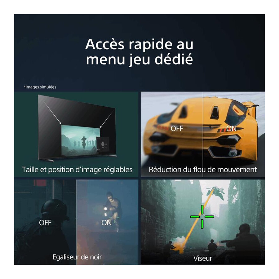 Sony XR-65A95LAEP - TV QD OLED 4K UHD HDR - 164 cm