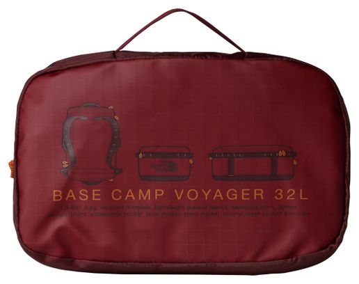 Sac de Voyage The North Face Base Camp Duffel 32L Bordeaux