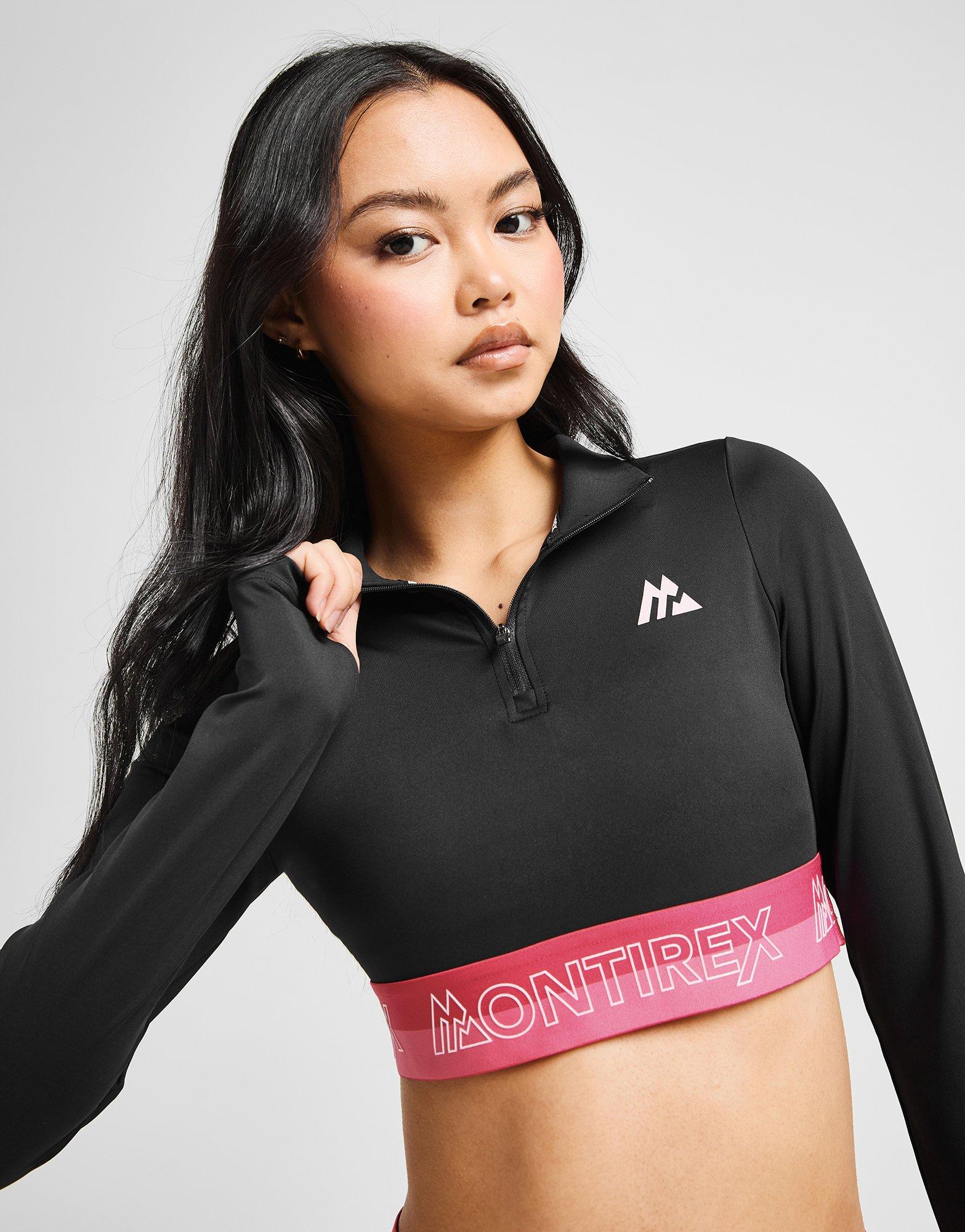 MONTIREX Crop Top Zippé Icon Femme