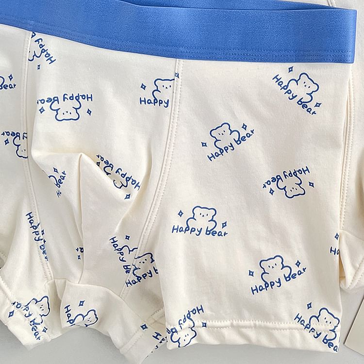 Pancherry - Cartoon Print Boxershorts / Set