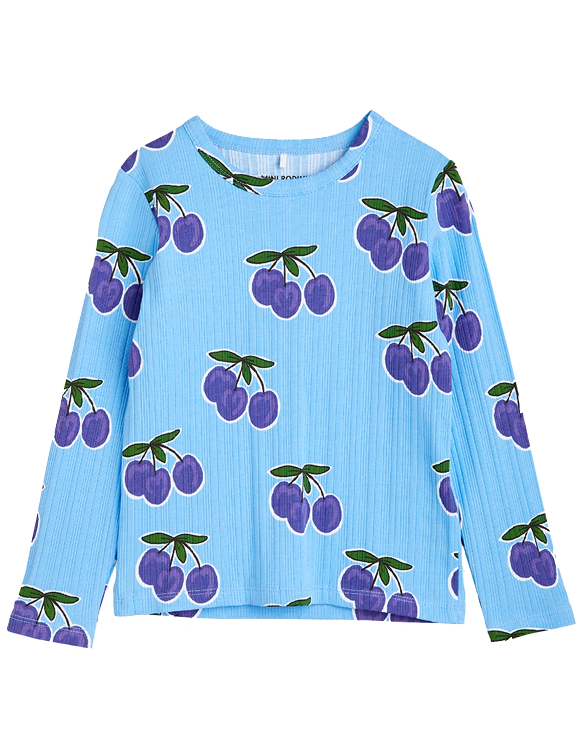 Langarmshirt PLUM AOP in blue