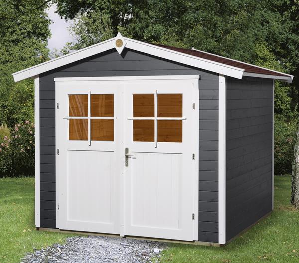 Weka Gartenhaus 224 Gr. 1, ca. B260/H238/T233