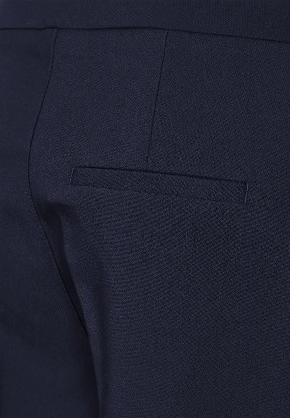 Loose Fit Twillhose - deep blue