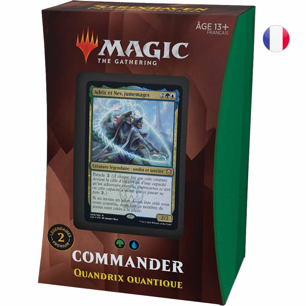 Magic : Strixhaven - Deck Commander Quandrix Quantique