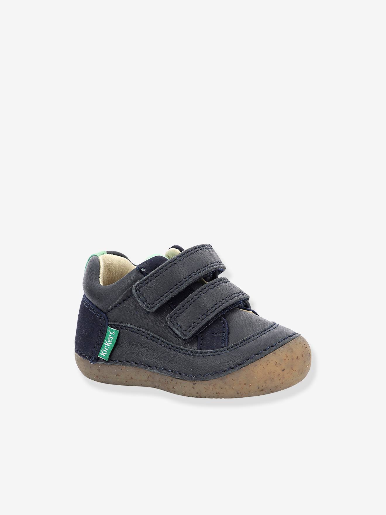 Botas Sostankro KICKERS® para primeiros passos, azul marinho bebê