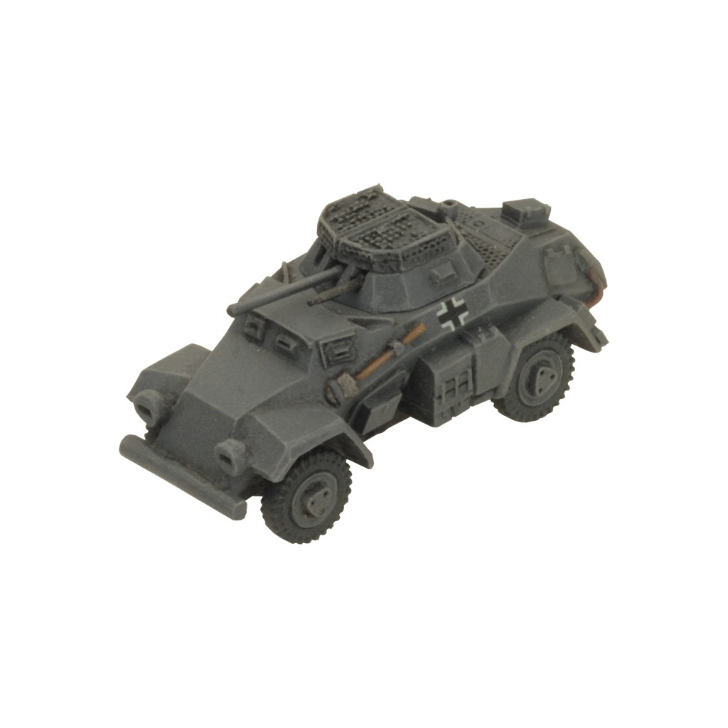 Flames of War - Sd Kfz 221 & 222 Light Scout Troop