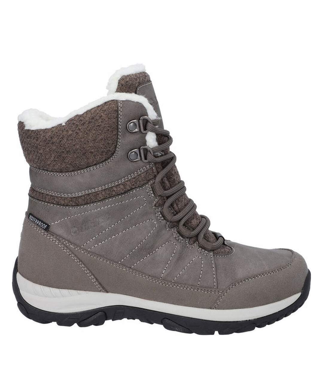 Hi-Tec - Bottines RIVA MID - Femme (Beige) - UTFS10011