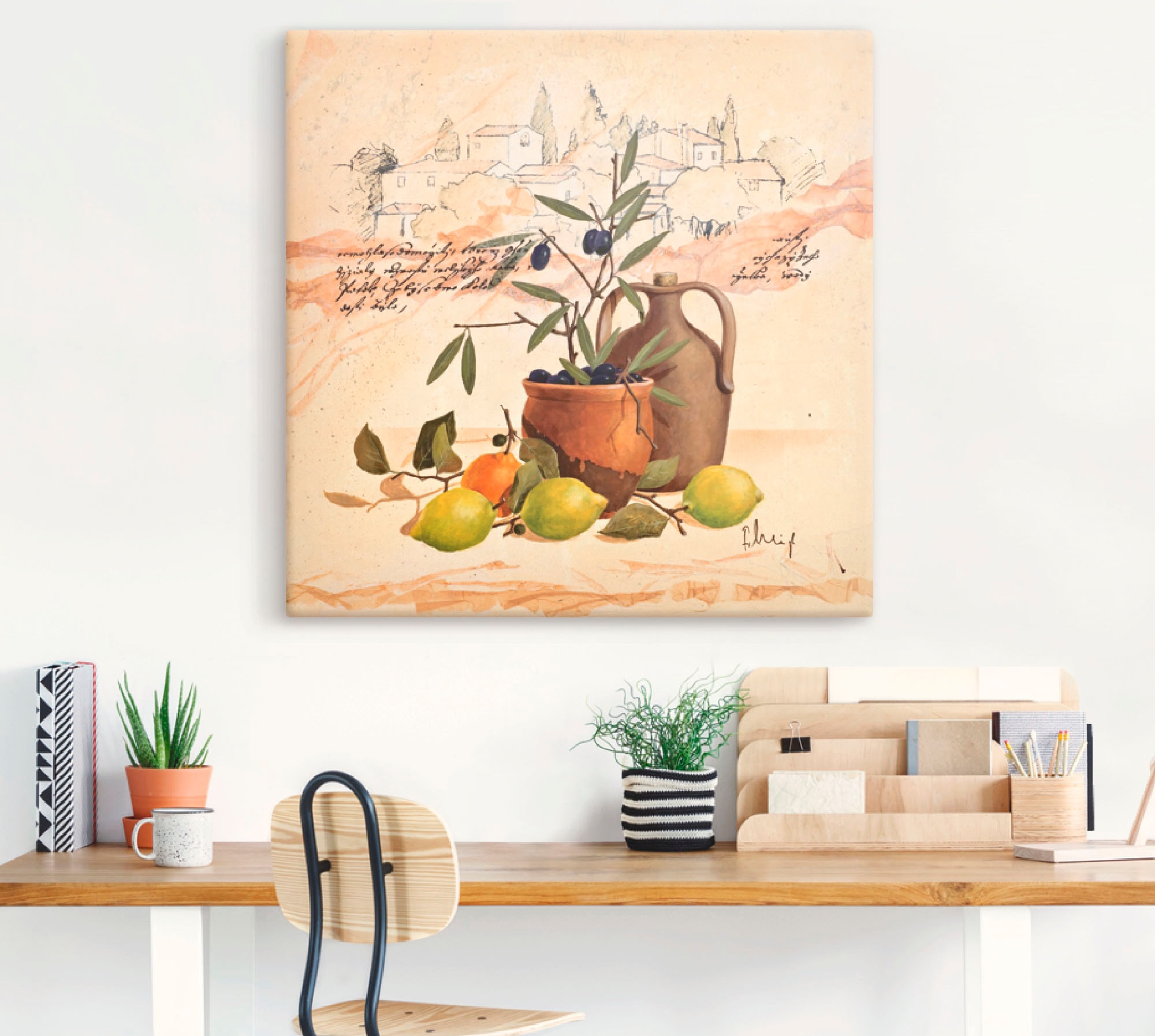 Artland Wandbild »Lavendel Impressionen« Arrangements 1 Stk. tlg. als Leinwandbild, Poster, Wandaufkleber in verschied. Grössen