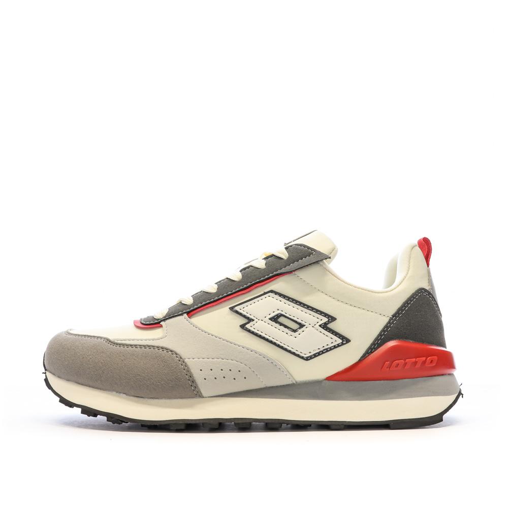 Lotto Baskets Beige/Gris Homme Lotto Twenty 5