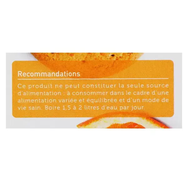 Protifast Lanche de Proteína Laranja - 20 biscoitos