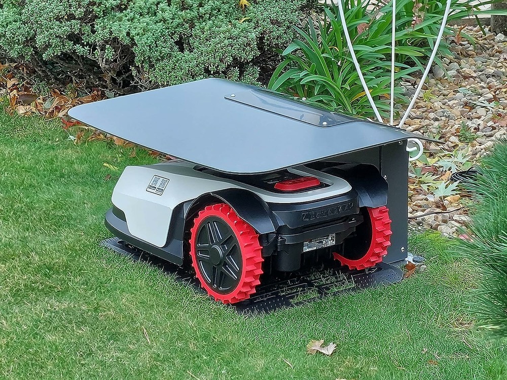 Abri robot tondeuse multimarque ROBOT PROTECT Side 60 x 70 x 28 cm | Résistant aux intempéries Protection UV | Made in Europe