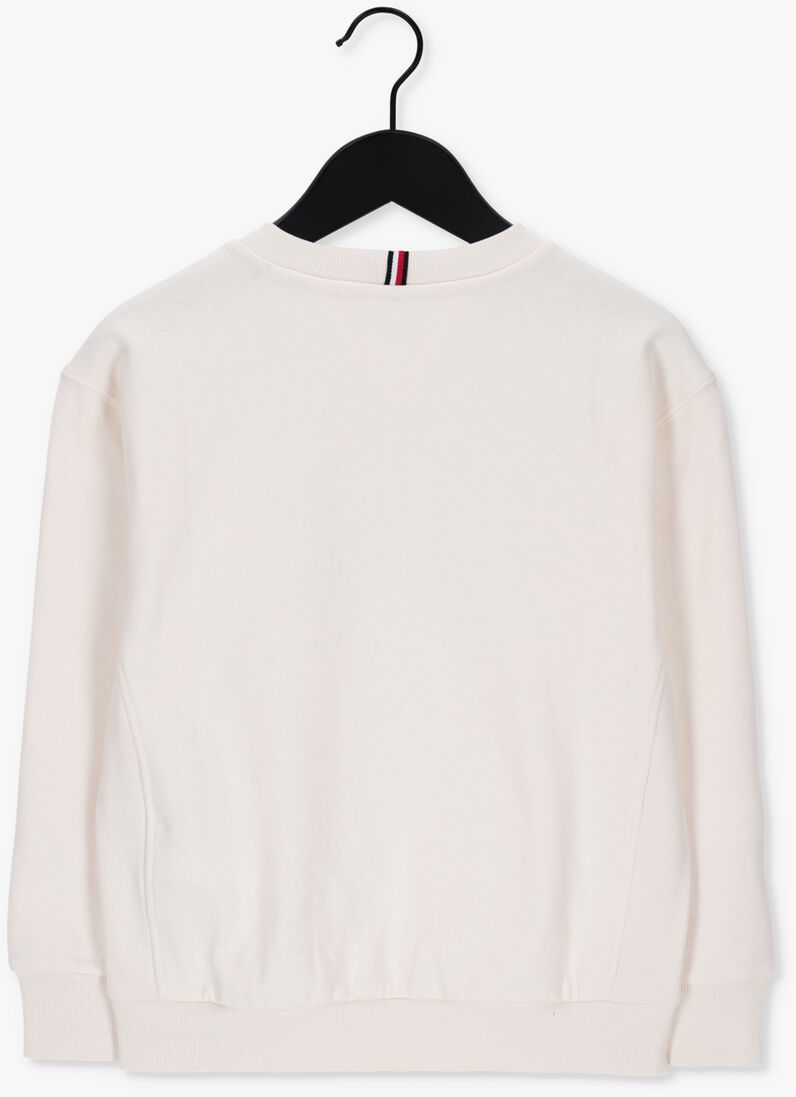 TOMMY HILFIGER witte tommy hilfiger sweater cord applique sweatshirt