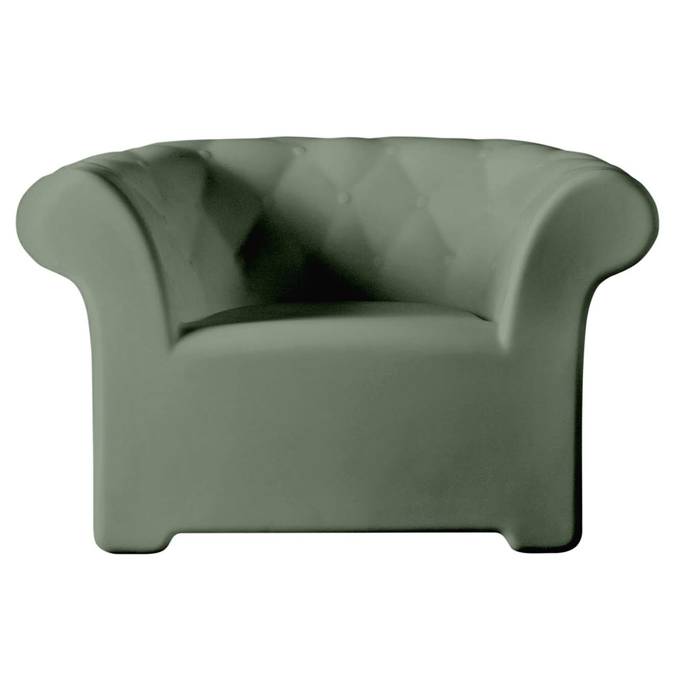 Serralunga Fauteuil Sirchester Design par Bazzicalupo & Mangiarotti vert - 120x72x82 cm