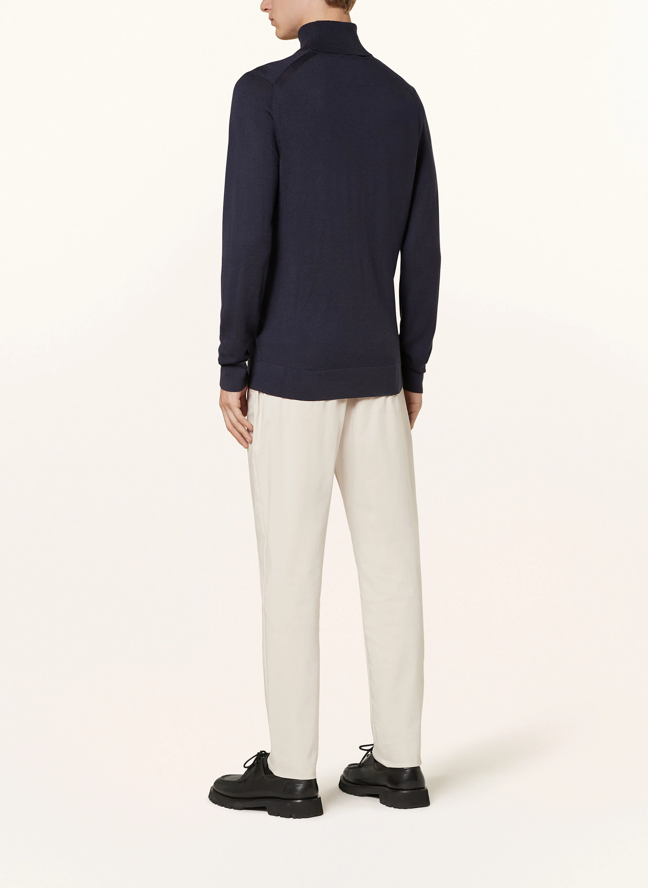 Calvin Klein Rollkragenpullover aus Merinowolle