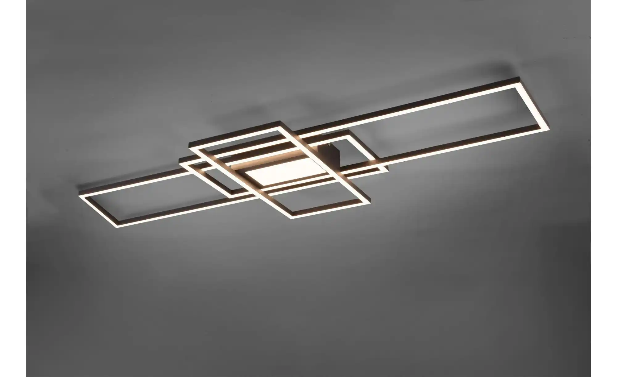 Trio LED-Deckenleuchte, grau