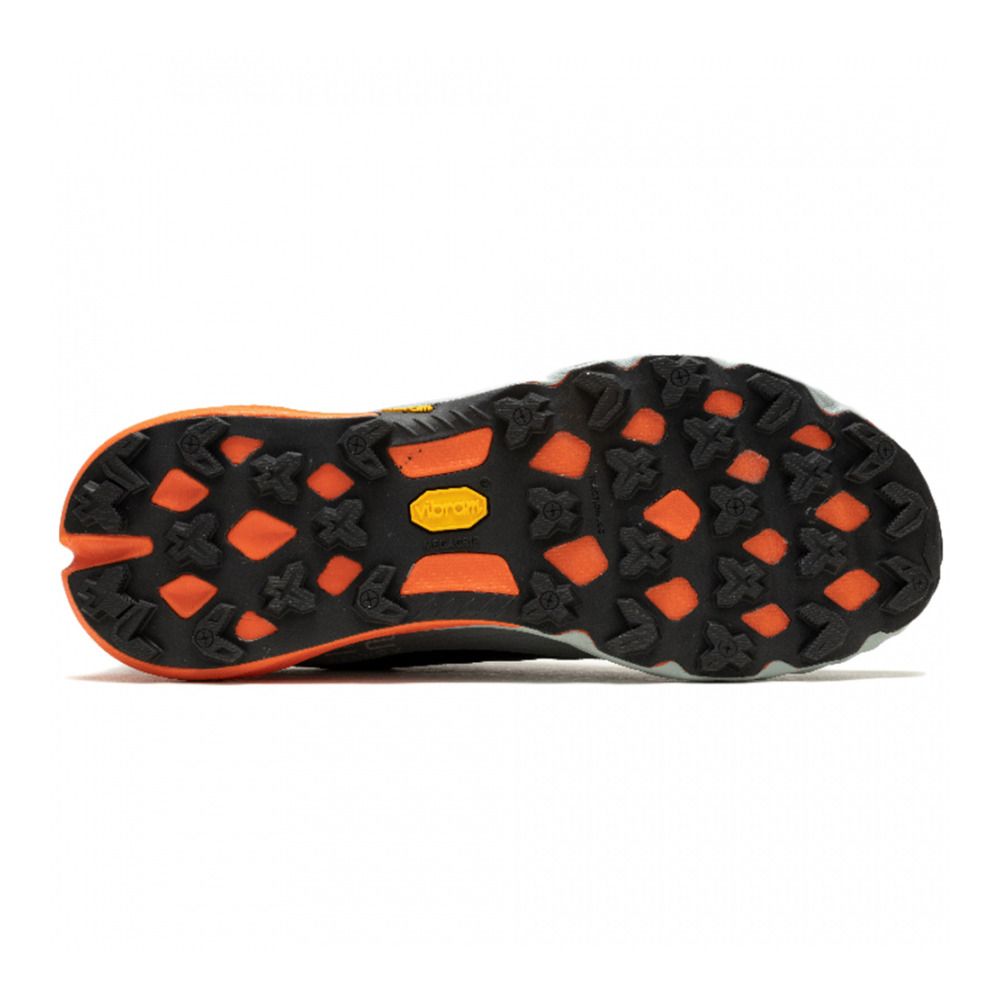 Merrell AGILITY PEAK 5 GTX - Chaussures trail Homme black/tangerine