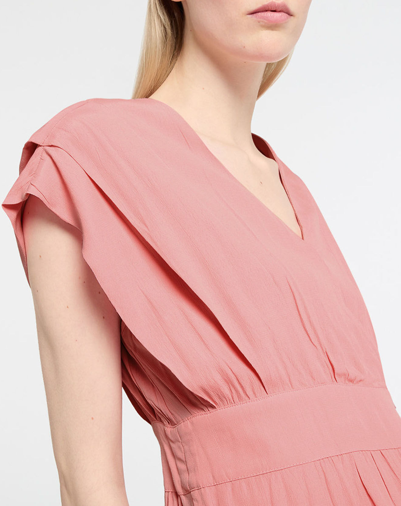 Scotch & Soda Robe longue rose
