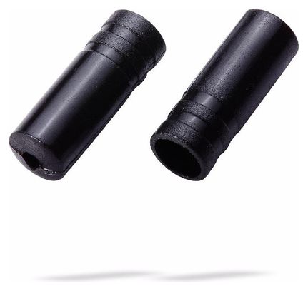 Lot de 150 Butées de Gaine BBB CableEnd S-AL Workshop Plastique 4mm Noir