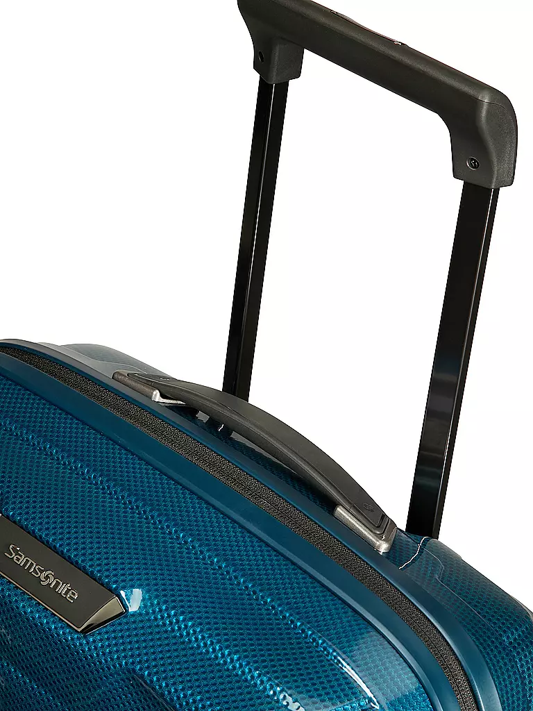 SAMSONITE Trolley Proxis Spinner 55 erweiterbar Petrol Blue petrol